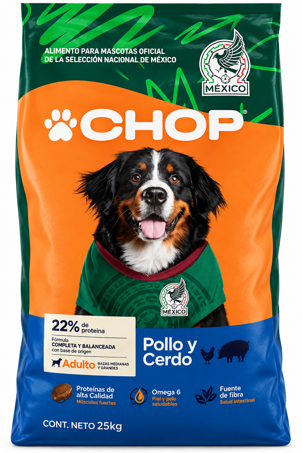 Croqueta Chop Adulto para perro 25 kg