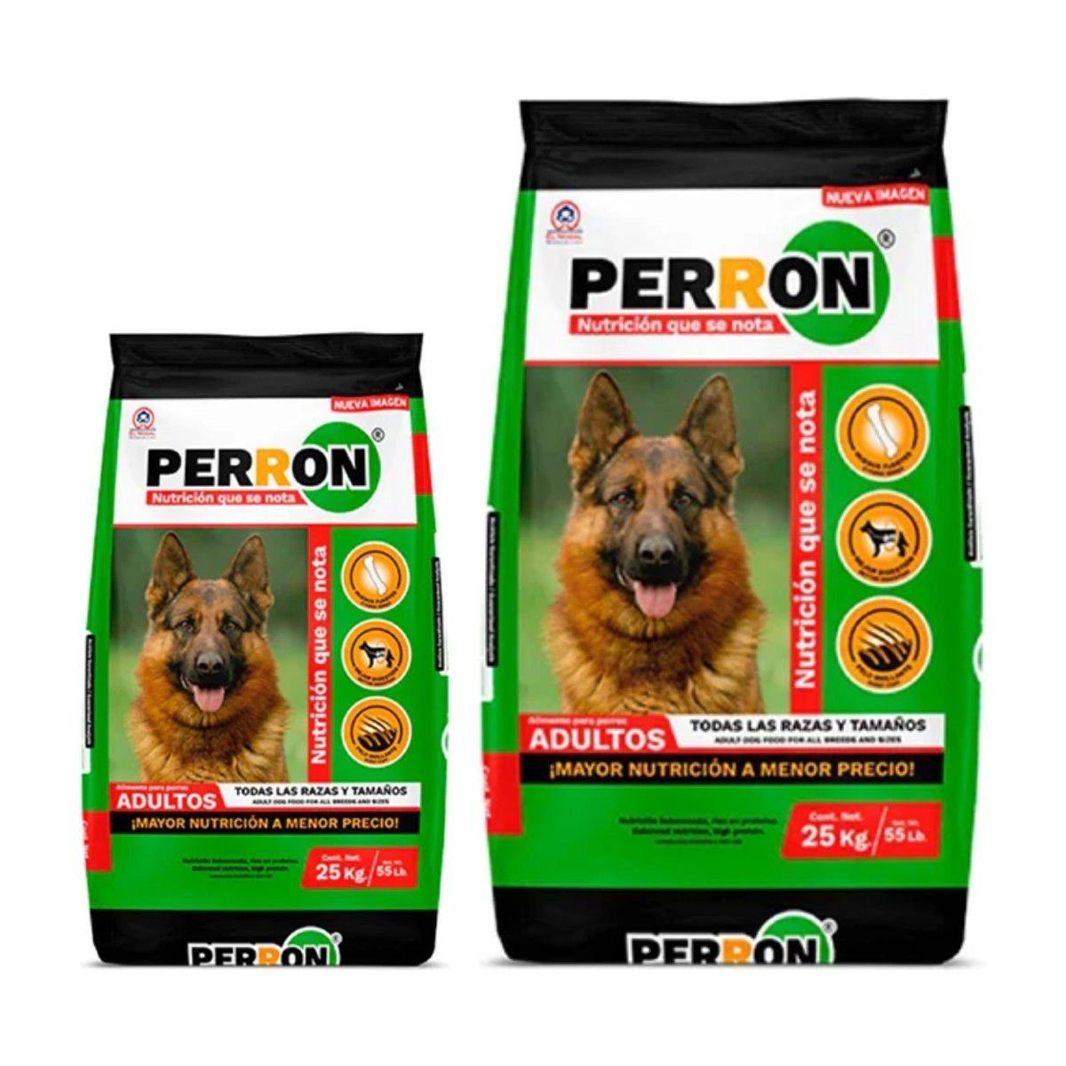 Croqueta Perrón Adulto para perro — presentaciones 4 kg y 25 kg