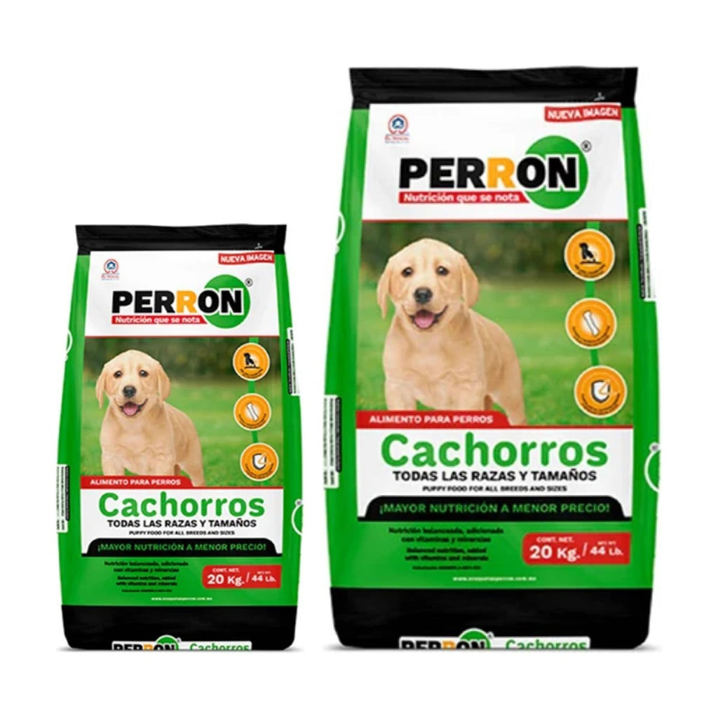 Croqueta Perrón Cachorro para perro — presentaciones 4 kg y 20 kg