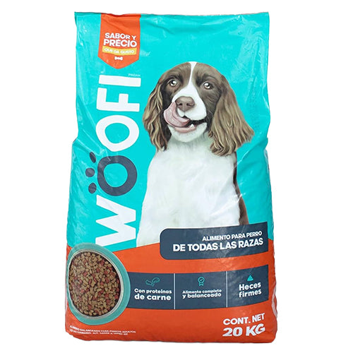 Croqueta Woofi Adulto para perro 20 kg