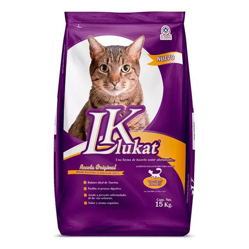 Croqueta Luckat para gato 15 kg