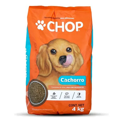 Croqueta Chop Cachorro para perro 4 kg