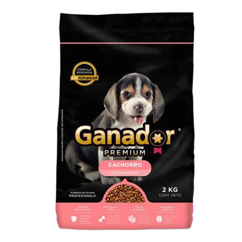 Croqueta Ganador Premium Cachorro Raza Pequeña para perro 20 kg