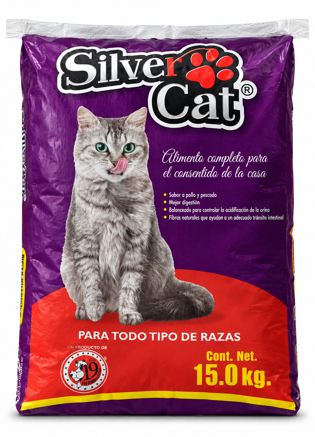 Croqueta Silver Cat para gato 15 kg