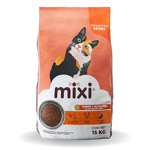 Croqueta Mixi para gato 15 kg
