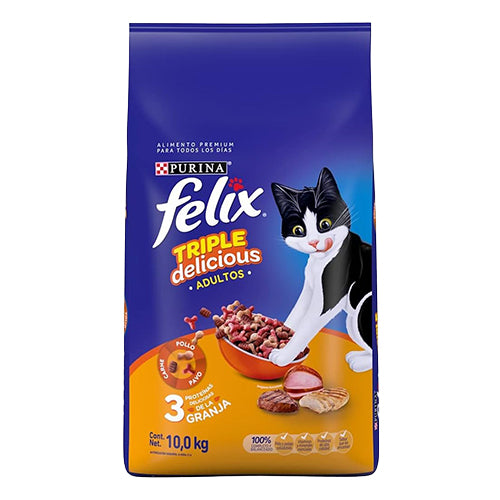 Croqueta Felix para gato 10 kg