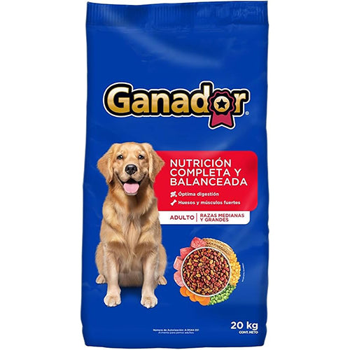 Croqueta Ganador Original Adulto para perro 20 kg